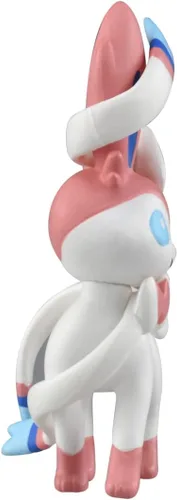 Vista 3 de Takara Tomy Pokemon Moncolle Sylveon Pokemon Figura Juguete 4 años en adelante Juguete Estándar de seguridad aprobado ST Mark Certificado Pokemon