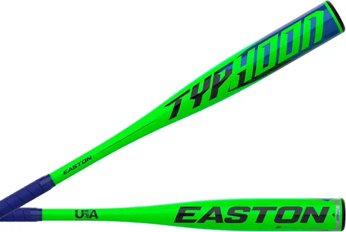 Vista 7 de Easton TYPHOON - Bate de béisbol USA -12 Drop 2 1/4" barril 1 unidad de aluminio amarillo/azul
