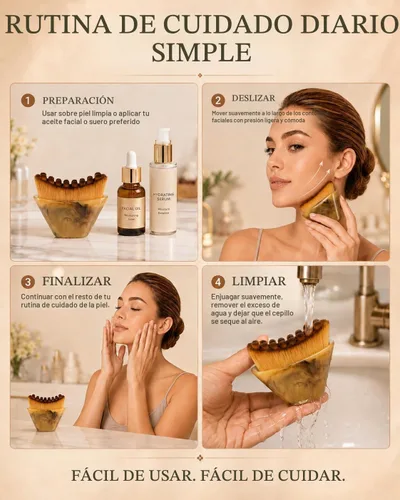 Vista 6 de ONUEMP Lymphatic Contour Face Brush for Anti-Puffiness, Lifting & Sculpting