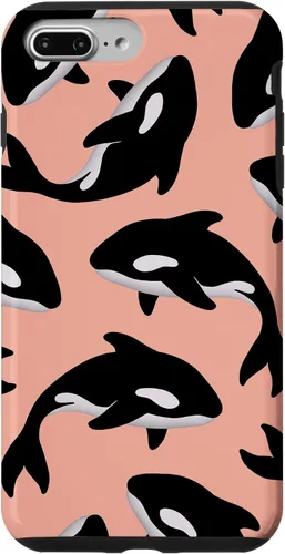 Vista 12 de Orca Whale Ocean Pattern - Carcasa para iPhone 17