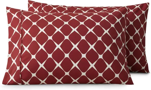 Vista 10 de Elegant Comfort Juego de fundas de almohada ultrasuaves de lujo de 2 piezas - Microfibra premium de calidad hotelera 1500, doble cepillado