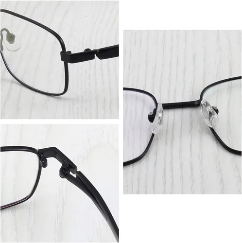 Vista 41 de Agstum Gafas ópticas de montura duradera de titanio con montura completa