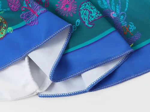 Vista 8 de COTRIO Trajes de baño para niñas, traje de baño de 2 piezas, Mirabel, Isabella, bikini Dolores, tankini Madrigal, traje de baño de aventura familiar