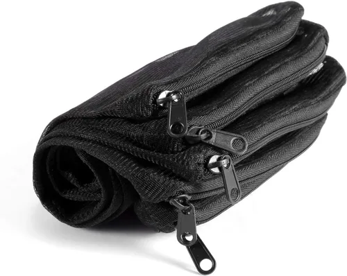 Vista 3 de AQUANEAT 10 bolsas de medios de filtro de acuario, bolsas de malla fina para pecera, 3 x 4 pulgadas/3 x 8 pulgadas/5.5 x 8 pulgadas con cremallera