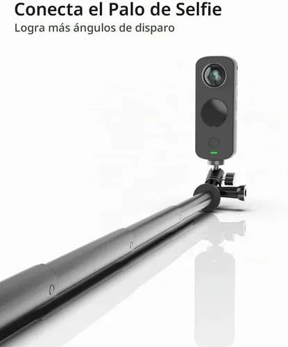 Vista 4 de Soporte de cámara de aluminio con rotación de 360 grados, montaje de adaptador ajustable de tornillo de 1/4, compatible con GoPro Hero Soporte