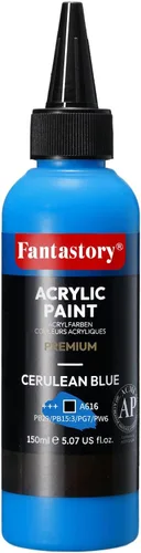 Vista 7 de Fantastory Juego de pintura acrílica metálica de 12 colores de 2 fl oz