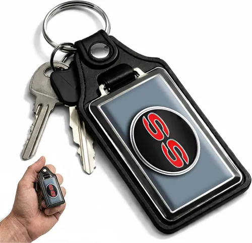 Vista 19 de Brotherhood Car Key Chain for Nova - Classic Models Keychain for Men and Blanco antiguo - Personalizado 1975