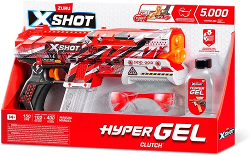 Vista 2 de ZURU X-Shot Hyper Gel Clutch Blaster (5,000) para mayores de 14 años