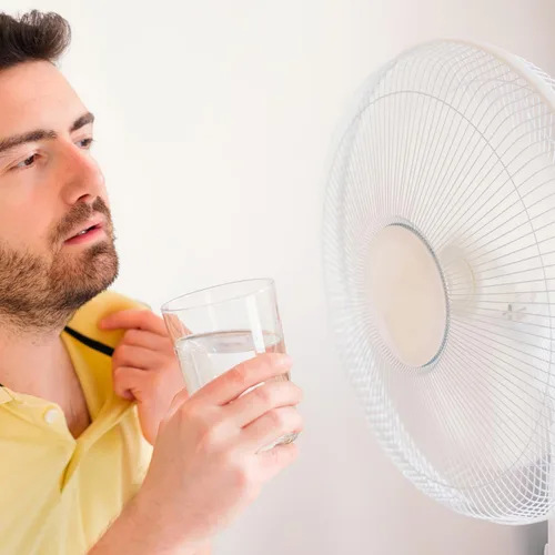 Vista 5 de Cuchillas de ventilador de repuesto universales para ventiladores de piso, compatible con tuerca para una fácil instalación