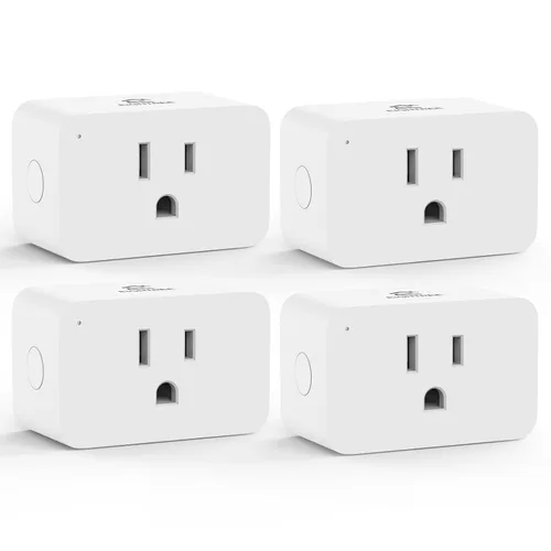 Vista 12 de EIGHTREE Enchufe inteligente de 15 A, salida WiFi que es compatible con Alexa y Google Home y SmartThings, no requiere concentrador, toma