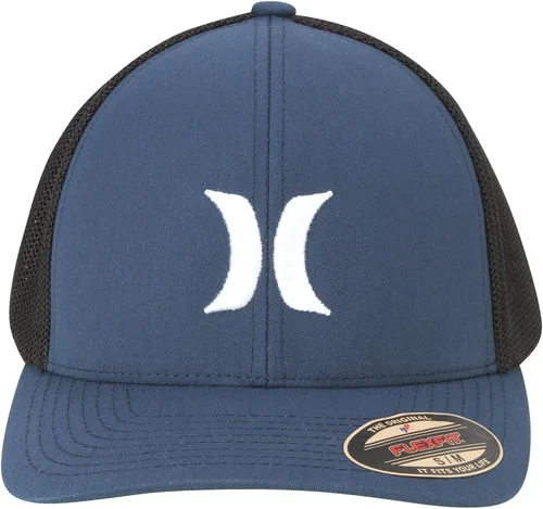 Vista 6 de Hurley Sombrero para hombre - Laguna Icon Mesh Fitted Trucker Cap