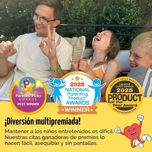 Vista 7 de Happy Duo Family Dates 40 Tarjetas de Rasca y Ganca – Actividades Divertidas y Ideas para Noches de Citas Familiares para Niños y Padres – Juego