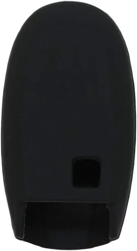 Vista 2 de Funda protectora de silicona Segaden compatible con llave remota de 2 botones para Suzuki CV4543 Negra