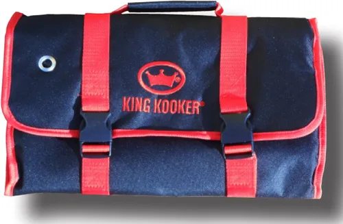 Vista 3 de King Kooker 1660 Juego de utensilios de cocina de acero inoxidable de 16 piezas con estuche de transporte