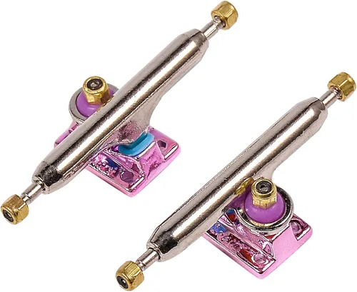 Vista 19 de Camiones de dedo RACOFSB con cojinetes de uretano mejorados y pivot cup, ancho de 34 mm y 32 mm, Kingpin normal (negro, 32 mm)