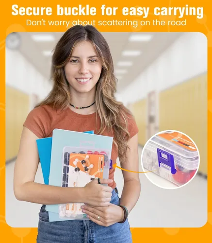 Vista 5 de Kit de modelo de química orgánica, 124 piezas, kit de modelo molecular portátil para clases de química, conjunto de modelos de elementos atómicos