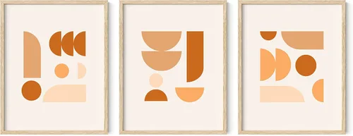 Vista 95 de HAUS AND HUES Juego de 3 pósteres vintage de mariposa, arte de pared, impresiones botánicas para estética de habitación, imágenes