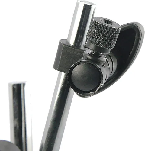 Vista 5 de Base magnética, soporte de calibre de dial, base magnética para indicadores de dial con ajuste fino, soporte de herramienta de brazo largo