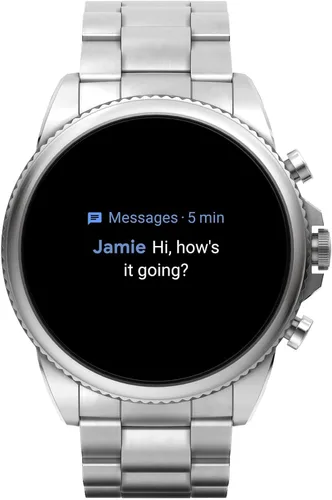 Vista 9 de Fossil Gen 6 - Reloj inteligente con pantalla táctil de 1732in con Alexa integrado frecuencia cardíaca oxígeno en sangre seguimiento de actividad