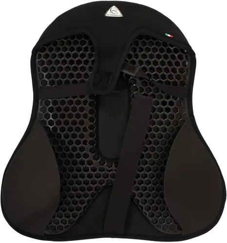 Vista 8 de Acavallo Ortho Pubis - Protector de asiento de gel en doma con Dri-Lex, mediano, color negro