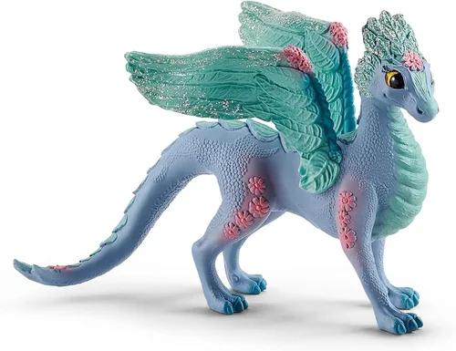 Vista 9 de Schleich Bayala - Set de juguete de 2 piezas de dragón de flores y bebé - Lindas figuras de dragón para niñas y niños - Figuras de animales de hadas