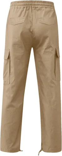 Vista 3 de EELHOE Men Cargo Pants Regular Fit Lightweight Ripstop Trousers Tactical Outdoor Hiking Bottom Pant with Multi-Pocket