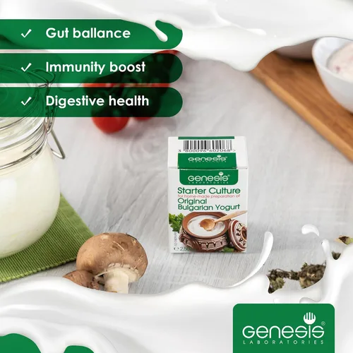 Vista 4 de Iniciador de yogur búlgaro Cultura de yogur probiótico natural Iniciador de cultivo de yogur casero hasta 50 litros Lactobacillus bulgaricus 10