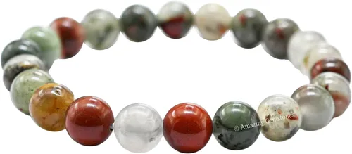 Vista 131 de Amazing Gemstone Crystal Bracelet for Women Men's Gifts - Protection Healing Crystal Bracelet - 8mm Gemstone Beaded Stretchable Bracelet Pulseras