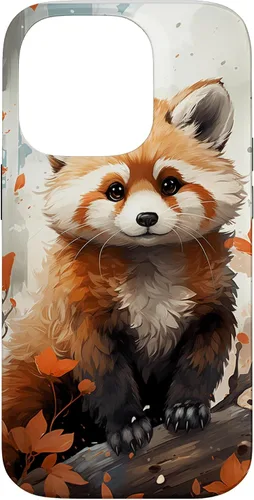 Vista 17 de Cute Red Panda, Red Panda Lover Case for iPhone 17