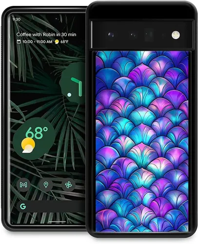 Vista 46 de Compatible con Google Pixel 4A 5G Mobile Case Creative Acrylic Back Panel Silicona Edge Case Slim Protección Especialmente para Google Pixel 4A 5G