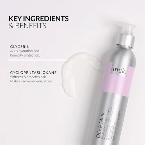 Vista 4 de MUK. Cuidado del cabello Acondicionador Ultra Suave Profundo - 300ML