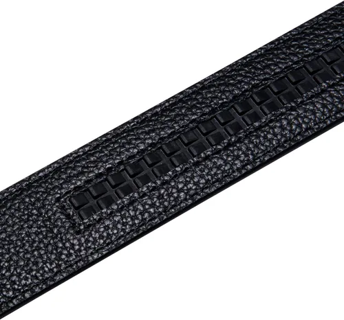 Vista 7 de Barry.Wang Cinturón de trinquete de cuero para hombre 1 3/8" hebilla A Oro Verde
