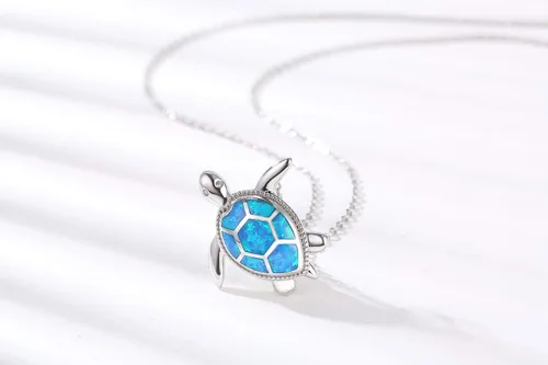 Vista 2 de PRAYMOS Collar de plata de ley 925 con colgante de joyería para mujer, relleno de calcetín de cumpleaños para ella
