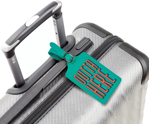 Vista 4 de Genuine Fred Wander Ware Luggage Tag 2.75" x 4.7