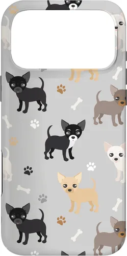 Vista 22 de Chihuahua Paws and Bones - Funda para iPhone 17
