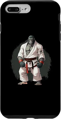 Vista 12 de iPhone 16 Gorilla In Judo Uniforme - Estuche japonés de artes marciales