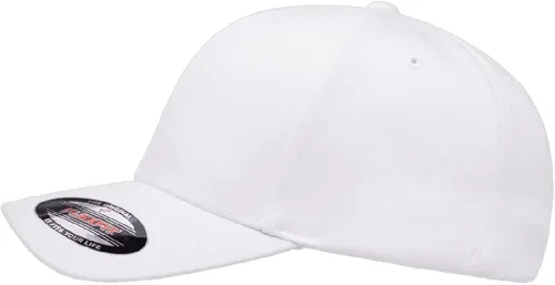 Vista 3 de Gorra original Flexfit de sarga de algodón lanoso con forro THP sin sudor