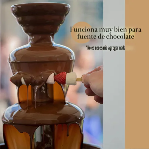 Vista 5 de Chocolates derretidos italianos premium 5 libras Solo 5 ingredientes naturales Libre de transgénicos y gluten Choco compuesto Milk DeLuxe