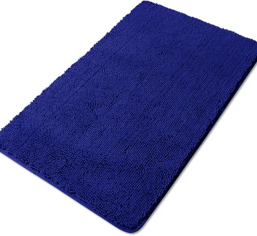 Vista 91 de Yeaban Alfombra de pasillo de baño de 24 x 72 pulgadas, antideslizante, alfombra de baño larga de felpilla gruesa, absorbente y lavable, alfombra