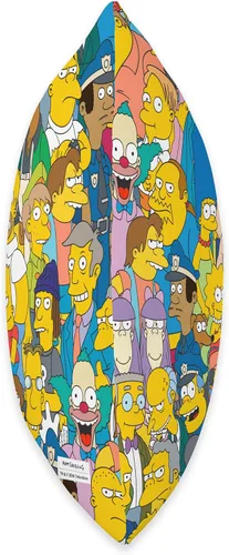 Vista 2 de The Simpsons Springfield - Almohada con estampado de personajes