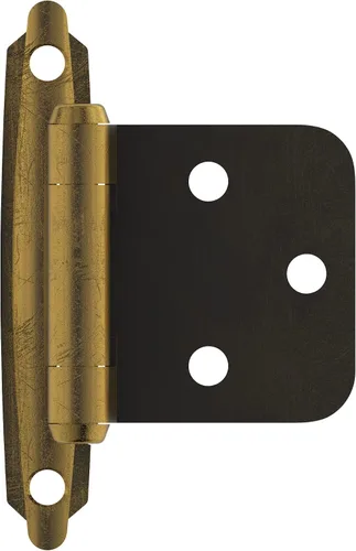 Vista 10 de Amerock Bisagra cierre automático montaje Variable revestimiento Bisagra Set, 2 paquetes, BP3429ORB Oil Rubbed Bronze