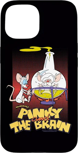 Vista 6 de Pinky and the Brain Lab Flask Case for iPhone 17