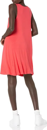 Vista 3 de Tienda Essentials - Vestido con vuelo y sin mangas para mujer (disponible en tallas extragrandes)