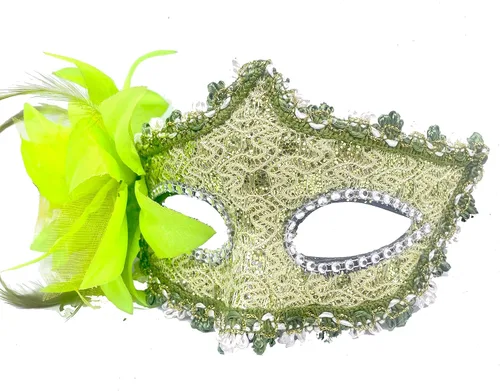 Vista 15 de Máscara veneciana para mujer, con encaje de flores, para Halloween, Navidad, Mardi Gras, fiesta de disfraces