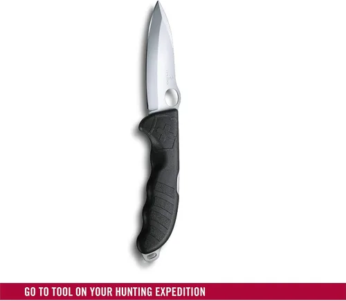 Vista 2 de Victorinox 0.9411.M3 Hunter Pro M Negro con bolsa 5.354 in La herramienta de vestir para vestir juego en sus expediciones de caza en negro 5.4