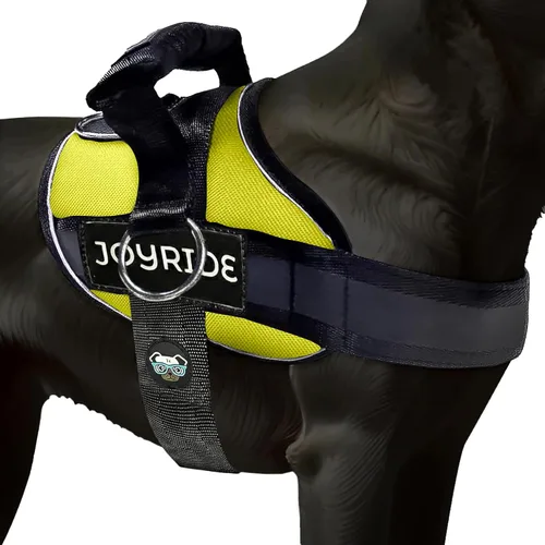 Vista 11 de Joyride Harness 2.0 - El Arnés Original para Perros Sin Tirones con Anillo Lateral - Sin Estrangulamiento, A Prueba de Escapes, Reflectante, 3 Clips
