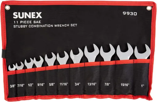 Vista 5 de Sunex 9726 - Juego de mini trinquete y puntas + Sunex 9930 SAE Stubby