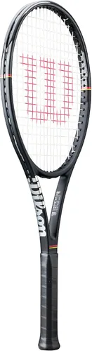 Vista 2 de Wilson Pro Staff 97L - Raquetas de tenis clásicas para adultos, ensartadas con Sensation 16 Natural en tensión de rango medio