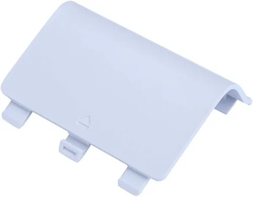 Vista 2 de 2 tapas de batería para control Xbox One parte trasera de la batería compatible con Xbox One One S One X controlador inalámbrico blanco