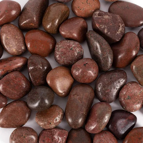 Vista 13 de 5 libras aprox. 130 piedras de río para plantas, piedras pulidas decorativas naturales para macetas, rocas suculentas, grava de acuario